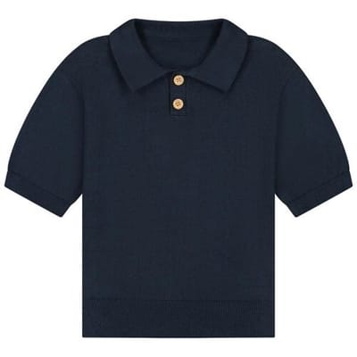 Prénatal peuter polo - Jongens - Donkerblauw - Maat 92