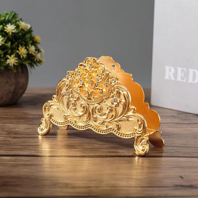 Europa Stijl Tafel Tissuehouder Servethouder Standaard Metaal Kunst Ambacht Huisdecoratie Hotel Restaurant Bureau Café Ornamenten Cadeau