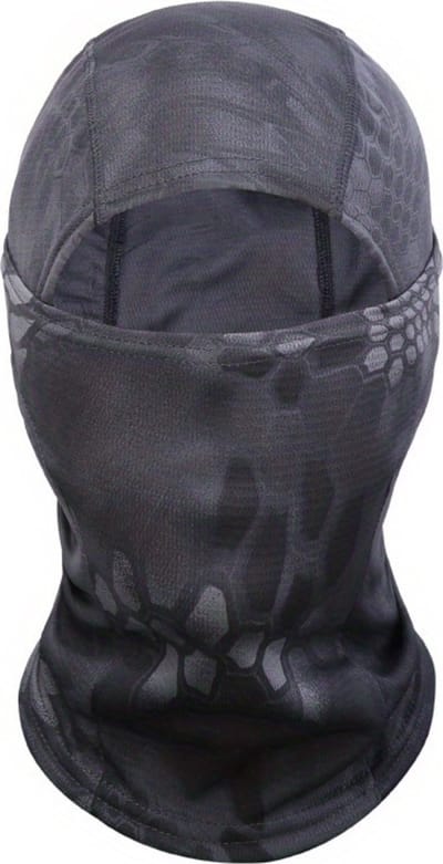 Nivard Winter Masker - Balaclava - Ski Mask - Ski Masker - Bivakmuts - Full Face Mask - Zwart Slangenhuid