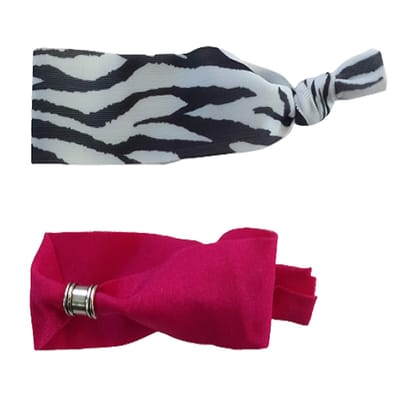Ibiza armband-pink zebra