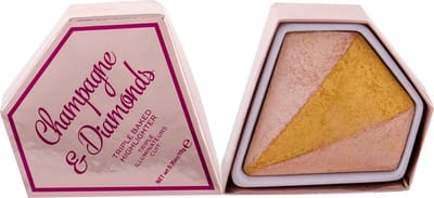 Makeup Revolution - I Heart Revolution Triple Baked Highlighter - Baked Brightener 10G Champagne & Diamonds