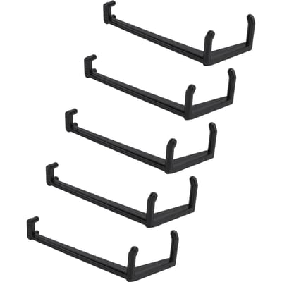 30 Stuks Fruitboom Tak Spreider Plant Tak Training Ondersteuning voor Sterke Spreidende Kruishoeken Plastic Modelleergereedschap black