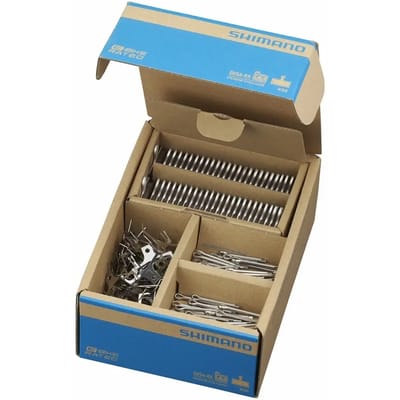 Hars en veer remblokken met splitpen 3 types Shimano G05A-RX (x50)