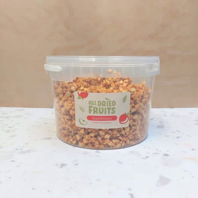All Dried Fruits - Gedroogde appelblokjes - Gedroogde Appel Blokjes - 500 gram