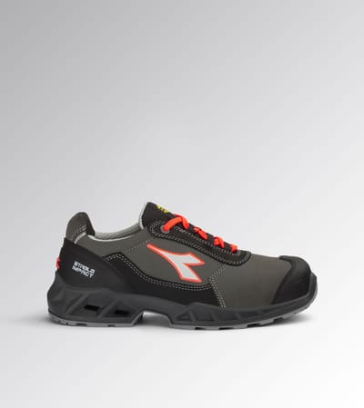 Diadora SHARK STA IMP LEAT LOW S3S FO SR SC BLACK/F. Red 35