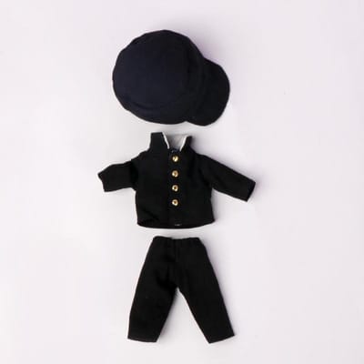 Vêtements pour poupée OB11 Uniforme scolaire japonais Costume Déguisement Costume Pour Poupée OB11 1/12 Tenue Accessoires Décontractés Quotidien Pour Enfants Bricolage OB11 black
