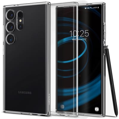 Spigen Liquid Crystal Hoesje Geschikt voor Samsung S24 Ultra Back Cover Transparant