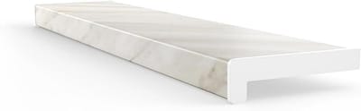 Vensterbank PVC - Binnenvensterbank Kunststof - Woonkamer Decoratie - Onderhoudsvriendelijk Robuust - 15 cm x 50 cm - Marmer