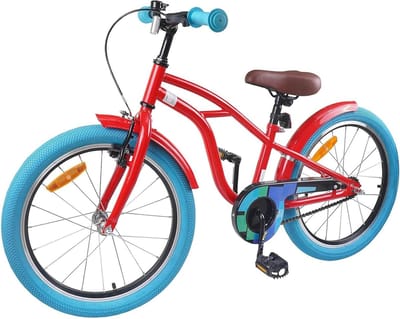 Kinderfiets - Jongensfiets Meisjesfiets - Buiten Spelen - Stalen Frame - 20 inch - Rood