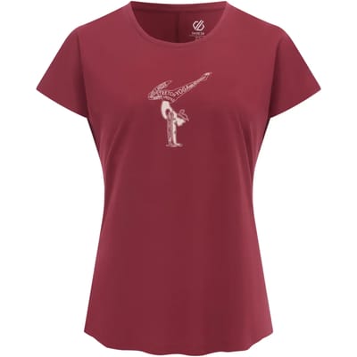 Dare2B Serenity T-shirt met korte mouwen en grafische print voor dames