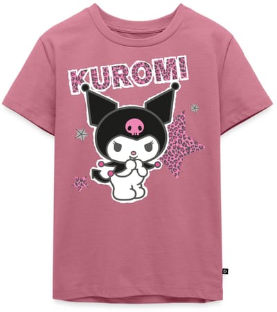 Kuromi Met Letters En Sterren In Leeuwstijl Premium T Shirt Kinderen