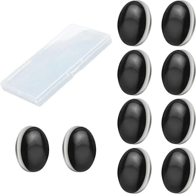 Set van 10 Waterdichte Douchegordijn Gewichten, 4 cm Diameter, Magnetische Gewichten voor Badkamer, Woonkamer en Tafelkleden