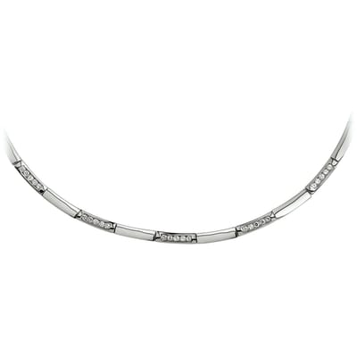 Collier Zirkonia 4,0 Mm 42 + 3 Cm