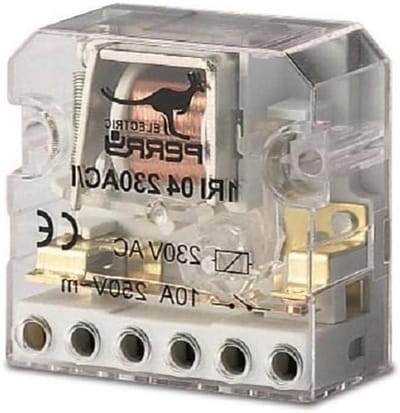 Sesam 1RI 04230AC/I elektromechanische stroomstootschakelaar 230 VAC, inbouw, 2 contacten