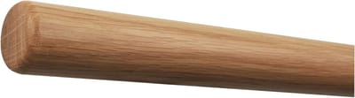 Houten Leuning - Wandsteun Trap - Veiligheid Thuis - Op Maat Gemaakt - 300mm Lengte - Eiken Gelakt