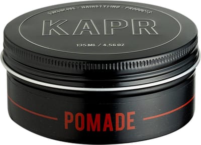 KAPR Pomade 135ml + Hair Tonic 250ml – Haar Styling Set Mannen – Strong Hold Pomade – High Shine – Barber Hair Tonic