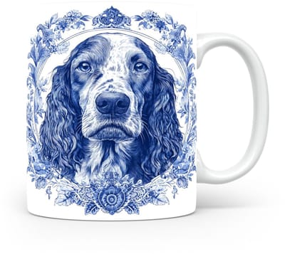 Mok Ierse setter Beker voor koffie of tas voor thee, cadeau voor dierenliefhebbers, moeder, vader, collega, vriend, vriendin, kantoor, opa, oma, hond, kerst, sinterklaas, verjaardag