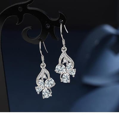 925 Zilveren Sterling Amethist Edelsteen Sieraden Dorp Oorbel 925 Zilveren Aros Mujer Oreja Orecchini Amethist Oorbel Meisjes