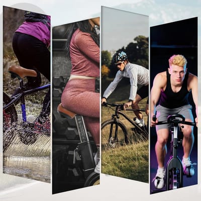 Breed en Comfortabel Fietszadel met Gel en Schokabsorptie