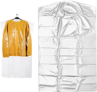 Kledinghoezen - Opberghoezen Beschermhoezen - Kleding Beschermen - Wasbaar Herbruikbaar - 50 Stuks - Transparant