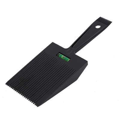 Dailygoods- Platte Topper Kam Professioneel - Kappersgereedschap - Vlakke Top Gids - Duurzaam ABS-Materiaal - Hoge Temperatuurbestendigheid - Nauwkeurig Knippen - Kapperskam