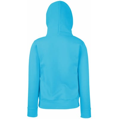 Fruit Of The Loom Vrouwen Dames Fit Sweatshirt Met Capuchon / Hoodie (Azure Blauw)