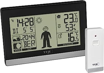 Draadloos Weerstation met Weersvoorspelling en Binnenklimaatcontrole
