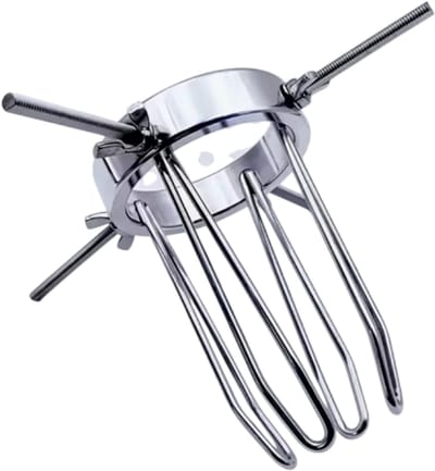 Anale Spreider RVS Metaal | 12,5cm Anaal Dilatator voor Fisting Voorbereiding en Intense Anale Games | Volledig Roestvrij Staal