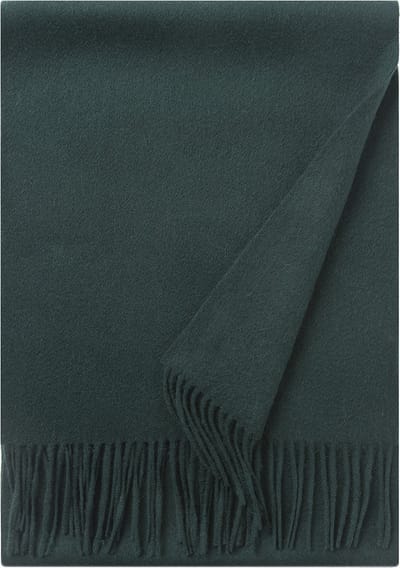 Hommard fijn geweven Lambswool scarf, Sjaal, Lamswol, heren, dames, unisex, Bottle Green, flessen groen, Uni