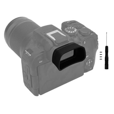 Dailygoody - Uitgebreide stijl lange zachte siliconen oogschelp - Verbeter je fotografie-ervaring - Zacht en comfortabel - Eenvoudige installatie - Ge
