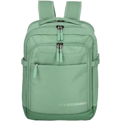 travelite vrijetijdsrugzak rugzak met laptopvak Kick Off Cabin Backpack 29L Sage Green Lichtgroen