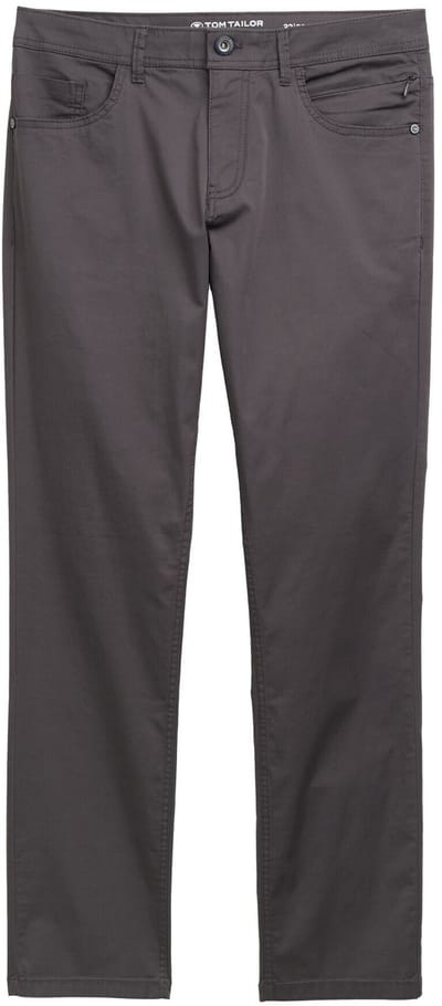 Tom Tailor - Ultralichte Josh regular slim broek - Maat 38/32 - Tarmac Grey