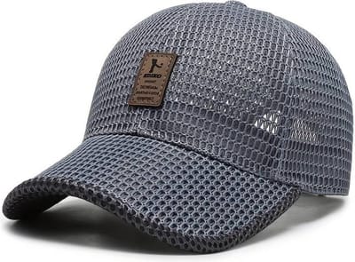 Bovista Pet - Baseball Cap - Sportpet - Sport - Unisex - Donkergrijs & Zwart