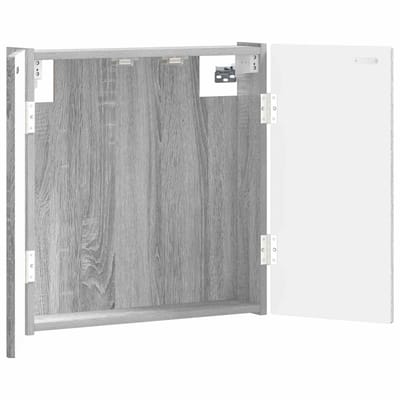 vidaXL - Dartbord - Kabinet - DELFT - Grijs - Sonoma - 52,5 - x - 10,5 - x - 53,5 - cm