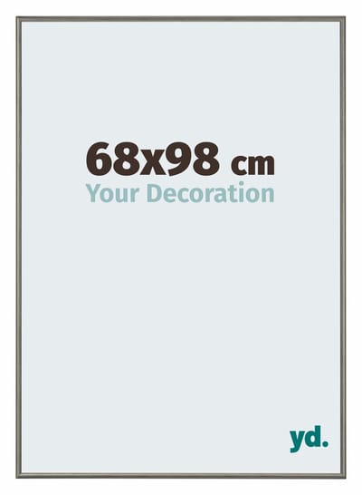 Your Decoration - Fotolijst 68x98 cm - Aluminium - Mercury Structuur - New York