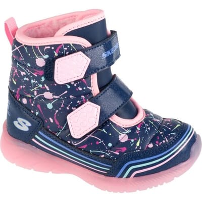 Skechers Illumi-Brights - Power Paint, voor meisje, Marineblauw, Sneeuw laarzen, maat: 25