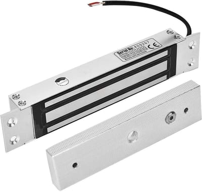 Dailygoody - Elektrische Magnetische Deurslot - 12 V - Hoogwaardige Beveiliging - Geschikt voor Toegangscontrole - 180 kg Houdkracht - Enkele Deur
