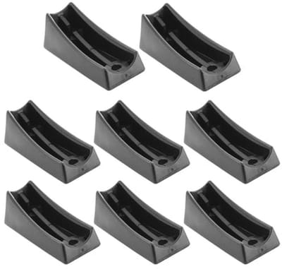 8 x Kuipglijders voor Cantilever Meubels - Kunststof Meubelglijders, 25 mm