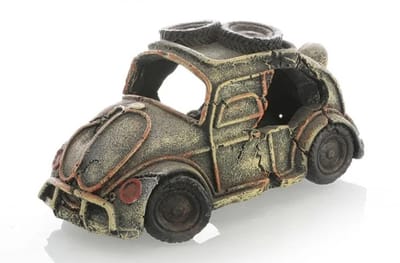 Aquarium decoratie auto - ornament auto - 15 x 8 x 8 cm