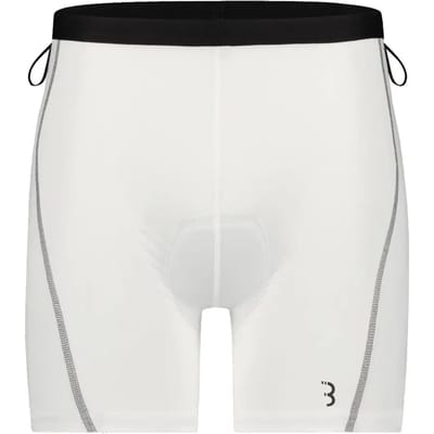 BBB Cyling Fietsonderbroek Met Zeem Heren en Dames InnerShorts - Sneldrogende Binnenbroek Fiets - Mountainbike Binnenbroek - Wit - Maat XL/XXL - BUW-65