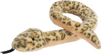 Sandy Knuffel Python slang - zachte pluche stof - dieren knuffels - groen - 105 cm - reptielen