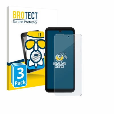 BROTECT - Screenprotector voor Sunmi M3 - Folie Beschermfolie Beschermglas matte 3 Stuks