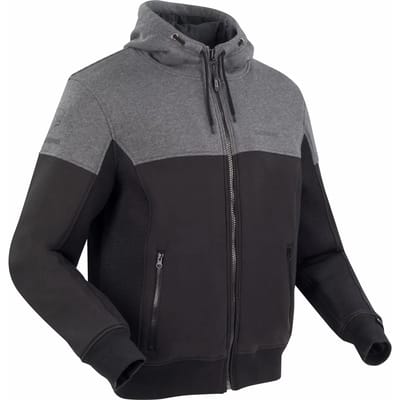 Bering Hoodiz Vented Jas Zwart Antraciet - Jas