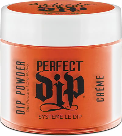 Artistic Nail Design Perfect Dip Poeder ' Strike A Chord ' ( Helder Oranje Crème )