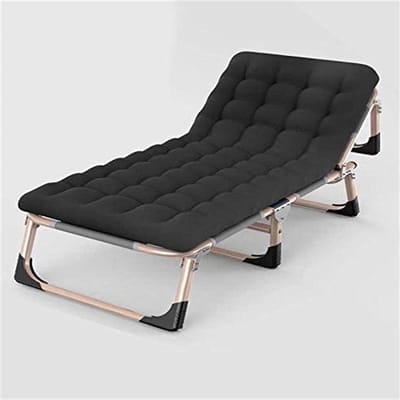 Opvouwbare Loungestoel - Terrasstoel Ligbed - Ontspannen Buiten - Verstelbare Rugleuning - 194 x 68 cm - B