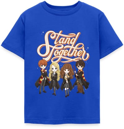 Harry Potter Geanimeerde Personages Stand Together T-Shirt Kinderen