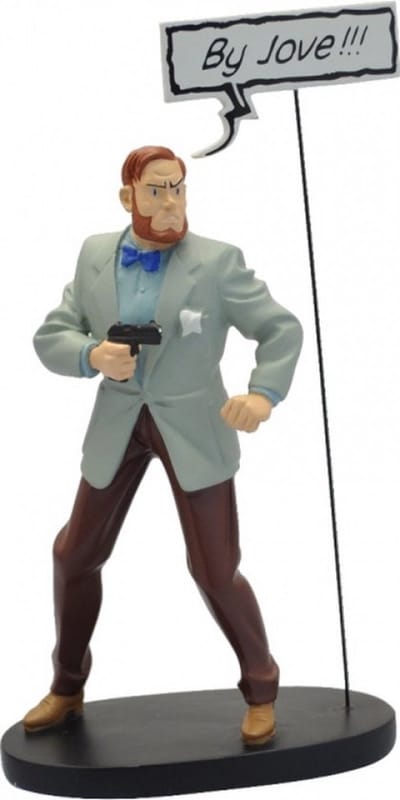 Blake and Mortimer: Comics Speech Collection - Mortimer Statue