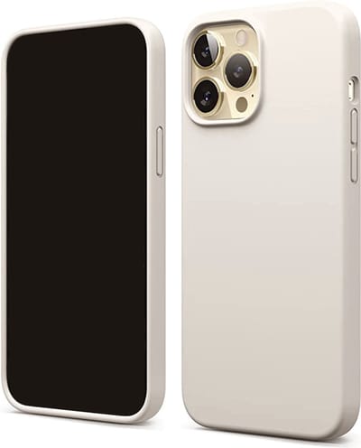 Innerlight® MobileCover+ - iPhone 16 - Creme Wit - Siliconen Backcover - Siliconen hoes - Geschikt als Creme iPhone 16 hoesje