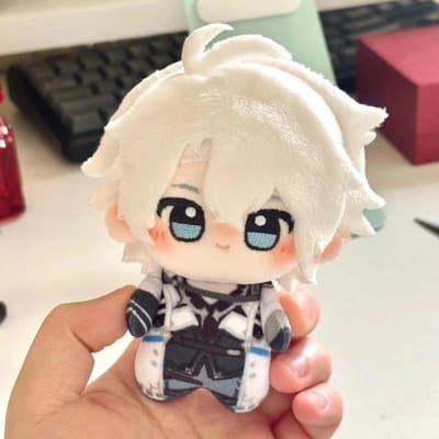 10 Cm Op Voorraad Honkai: Star Rail Phainon 10cm Katoenen Pop Cosplay Aankleden Diy Pluche Kawaii Pluche Beest Gevulde Poppen Anime Spel Speelgoed white
