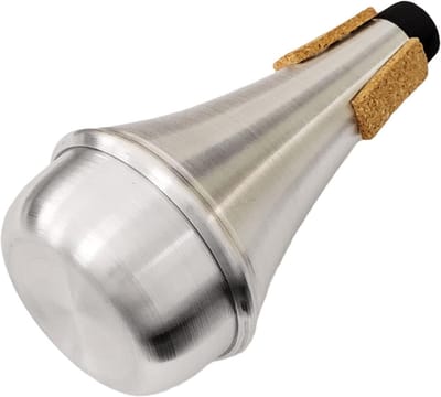 Oefentrompet met rechte demper - Aluminium muziekinstrument onderdelen set voor muzikanten en beginners
